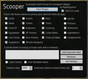 Scooper In-Game UI